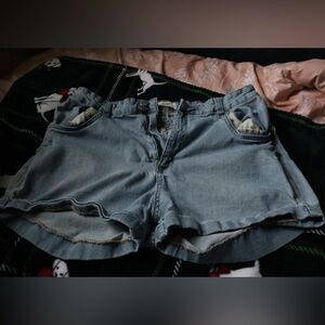 Cotton On Light Blue Jean Shorts